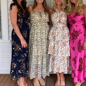 Lost + Wander floral dress